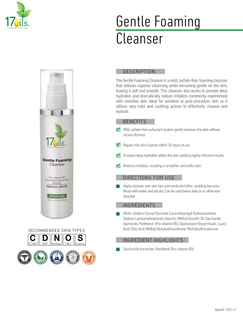Gentle Foaming Cleanser